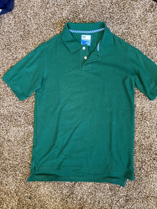 Lee Other - Lee Emerald Green Short-Sleeve Polo